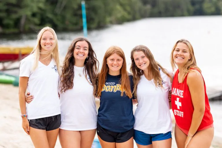 Summer camp staff includes lifeguards, counselors and activity specialists