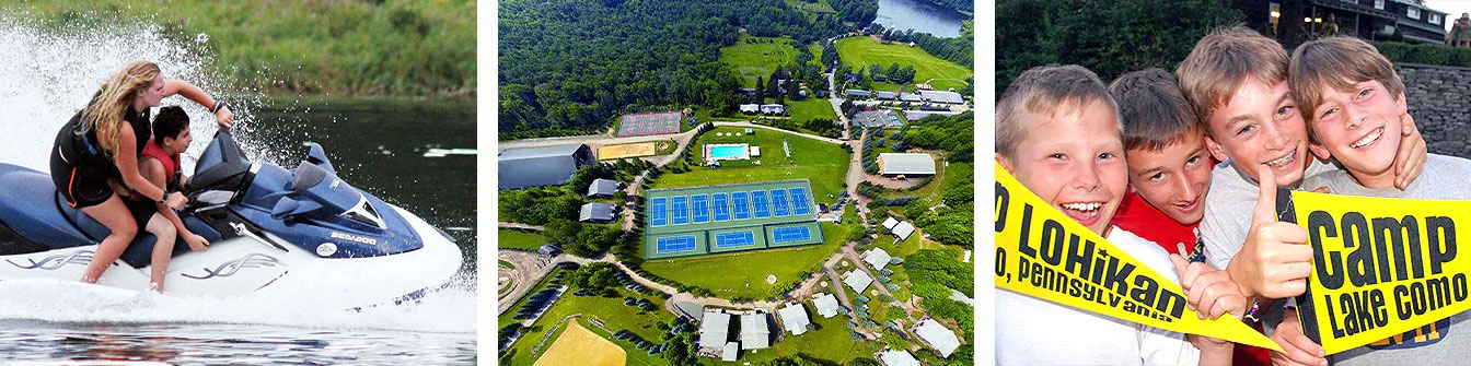 Camp Lohikan in Lake Como, Pennsylvania