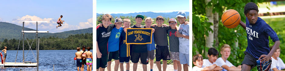 Camp Pemigewassett in Wentworth, New Hampshire
