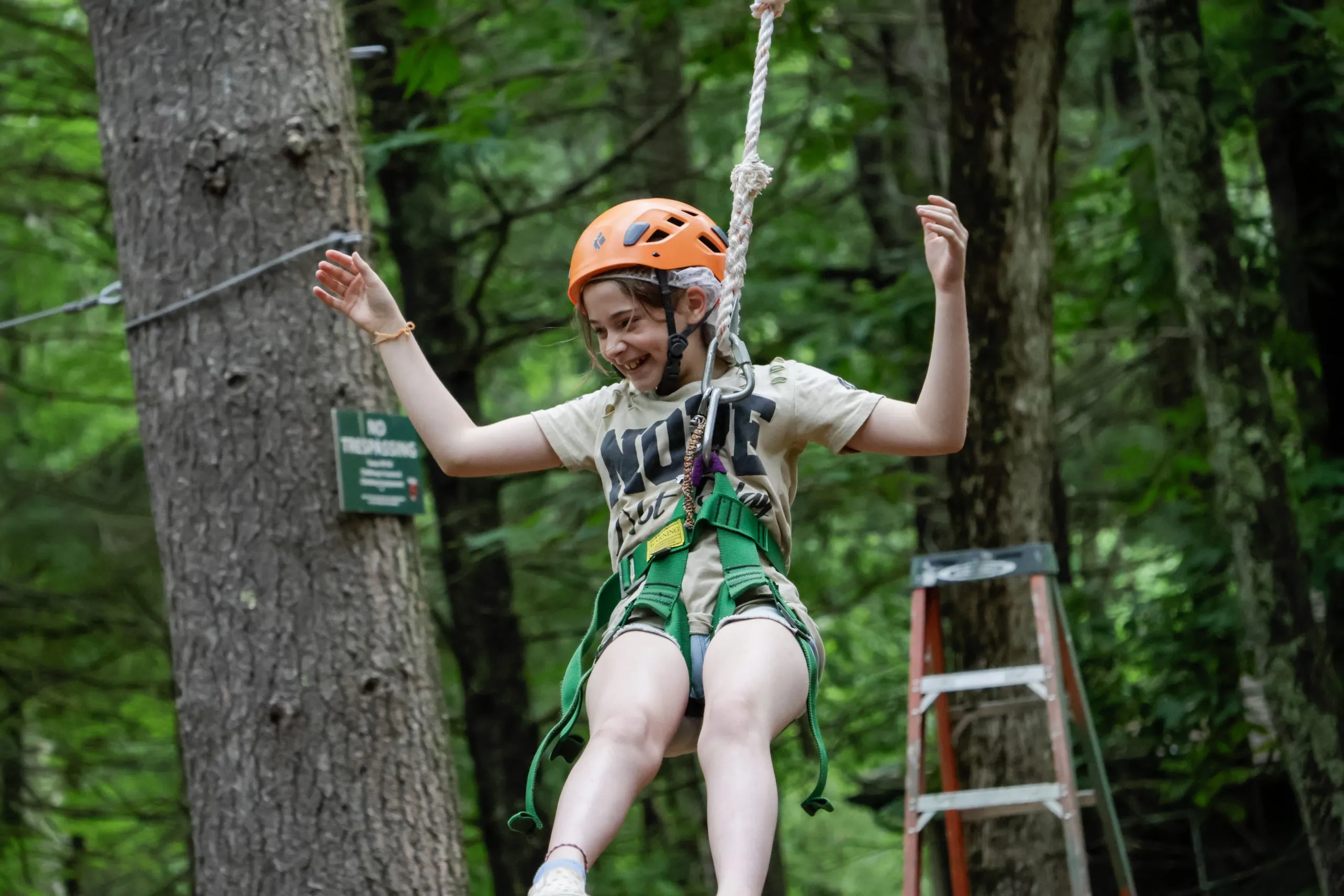 Adventure activities at Everwood Day Camp